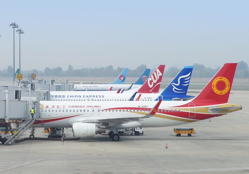 石家莊正定國際機場航班靠橋率95.27%，居千萬級機場前列。.jpg